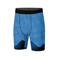 Hello Kitty Jiu Jitsu Blue Compression Shorts