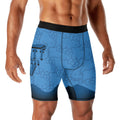 Hello Kitty Jiu Jitsu Blue Compression Shorts