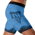 Hello Kitty Jiu Jitsu Blue Compression Shorts