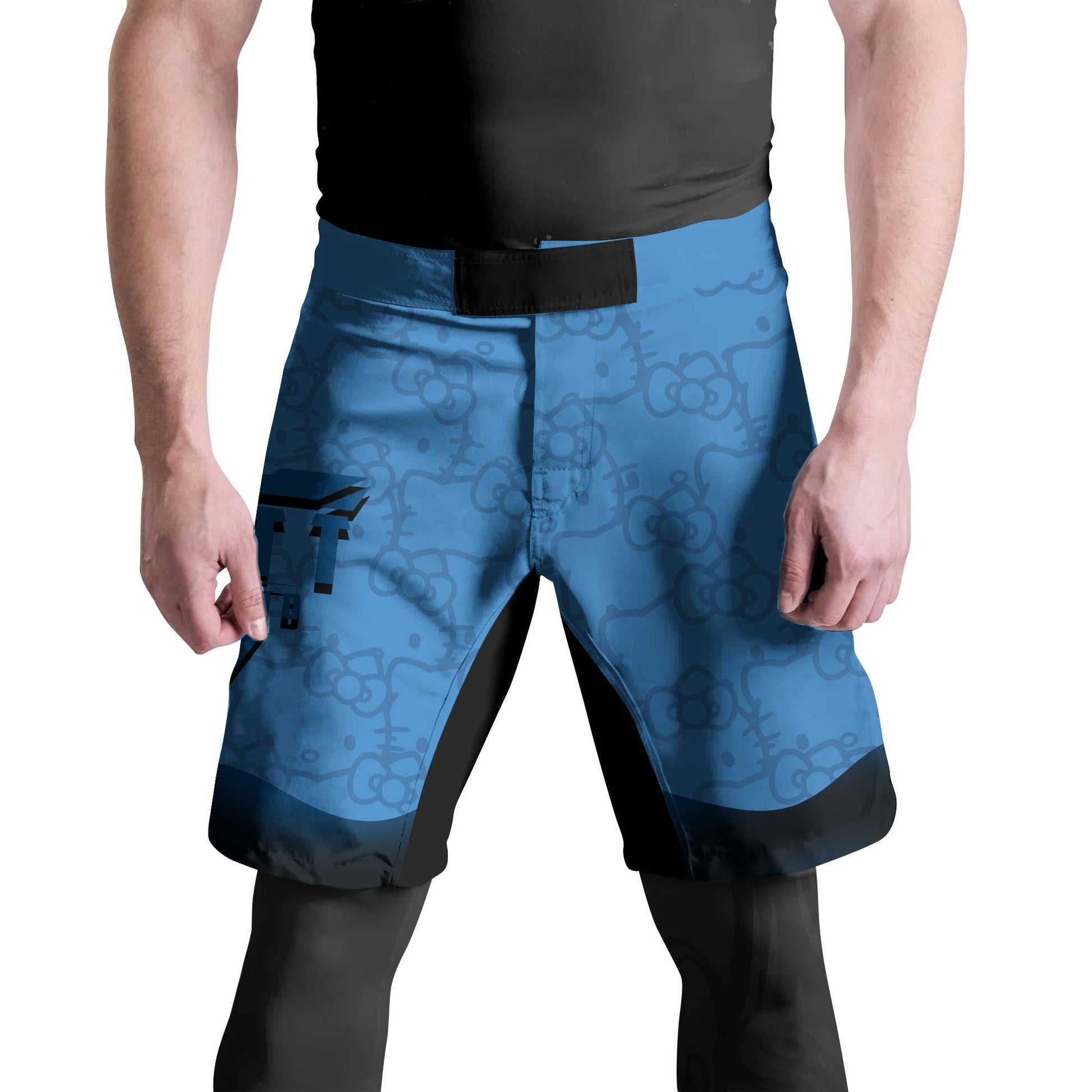 Hello Kitty Jiu Jitsu Blue Fight Shorts