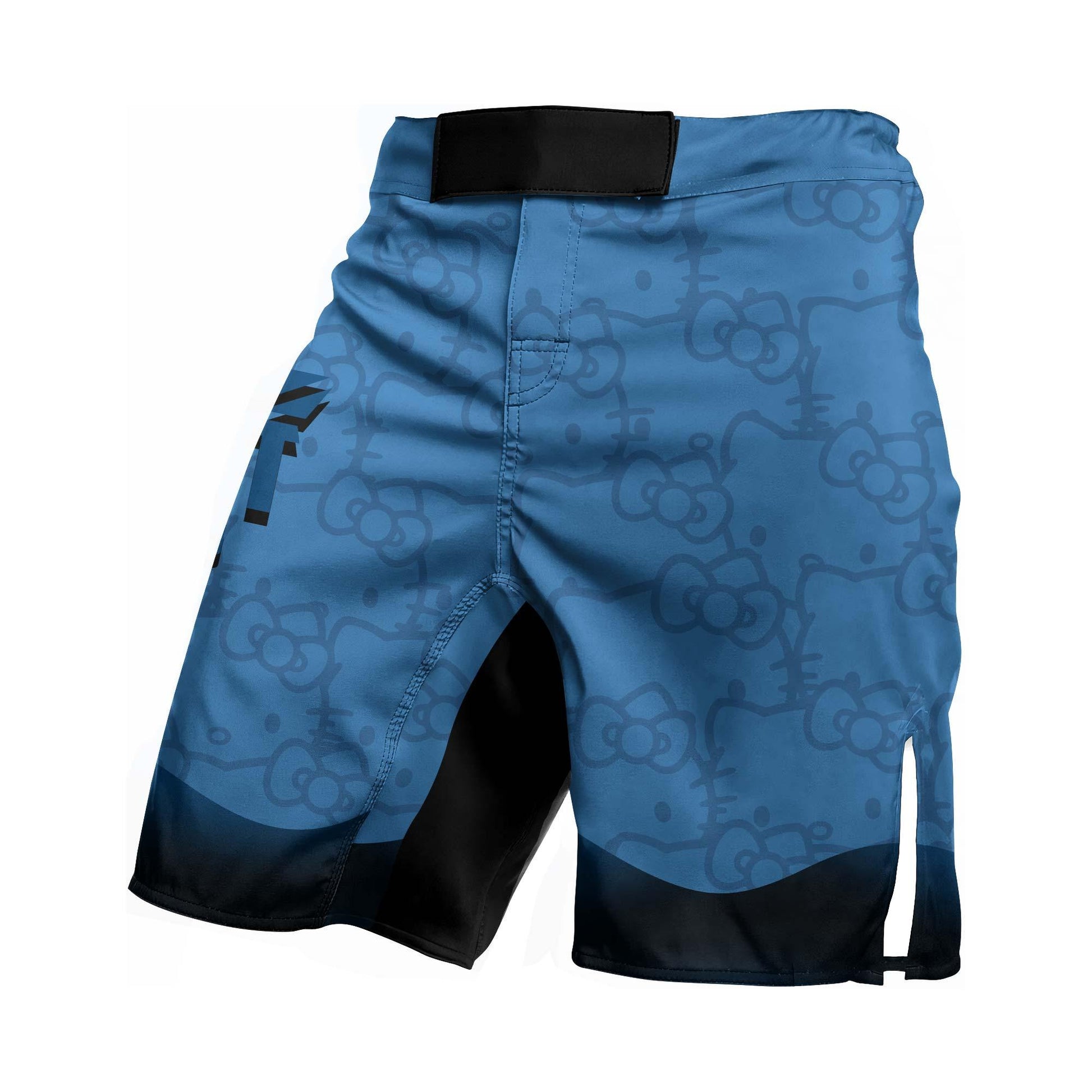 Hello Kitty Jiu Jitsu Blue Fight Shorts