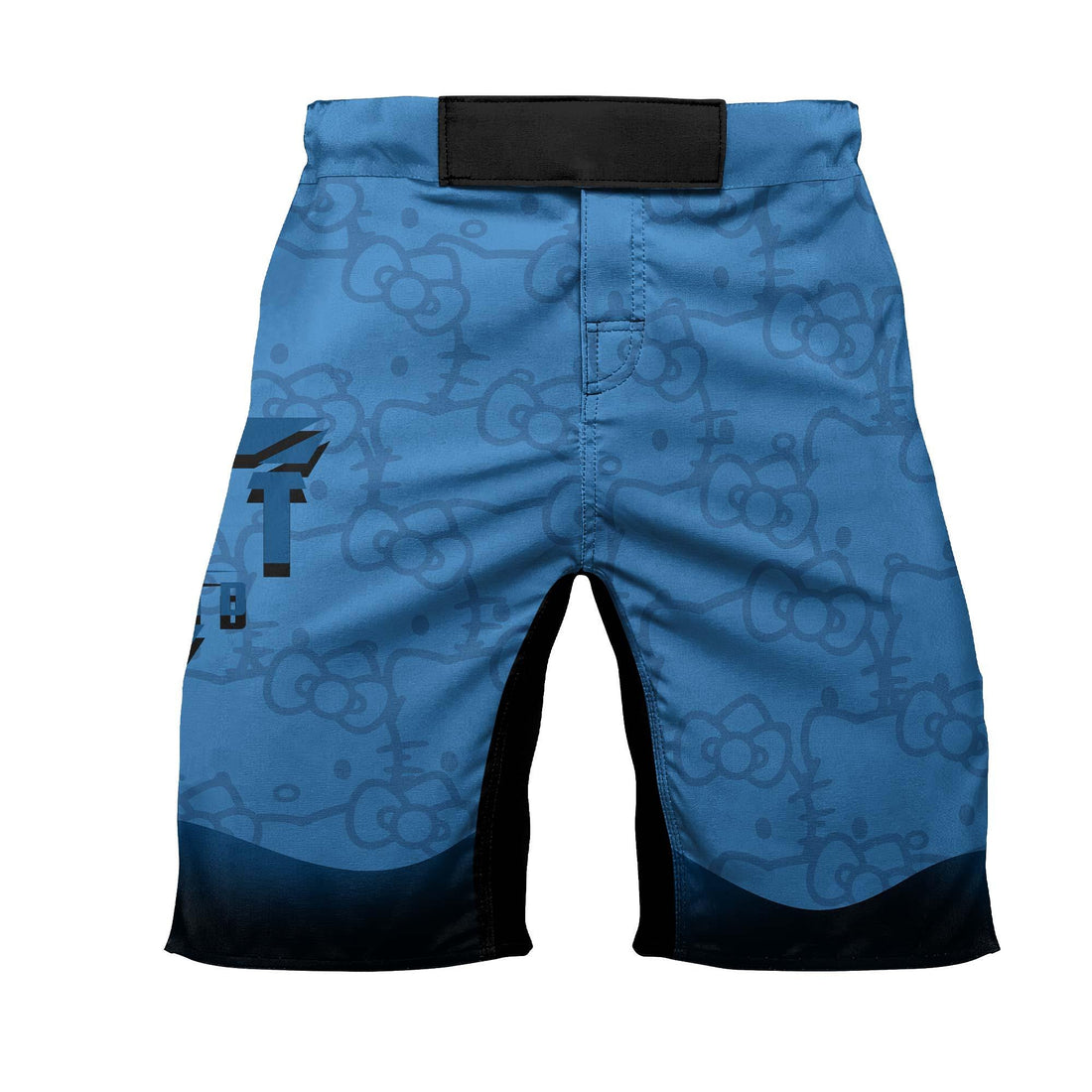 Hello Kitty Jiu Jitsu Blue Fight Shorts
