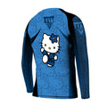 Hello Kitty Jiu Jitsu Blue Kids Rash Guard