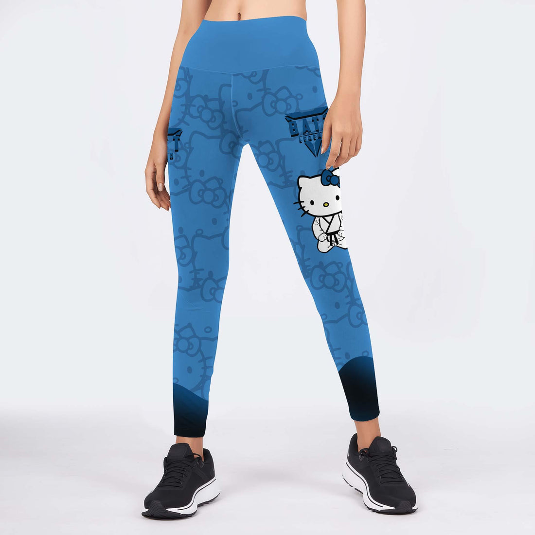 Hello Kitty Jiu Jitsu Blue Leggings