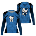 Hello Kitty Jiu Jitsu Blue Rash Guard