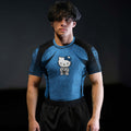 Hello Kitty Jiu Jitsu Blue Rash Guard