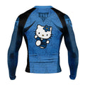 Hello Kitty Jiu Jitsu Blue Rash Guard