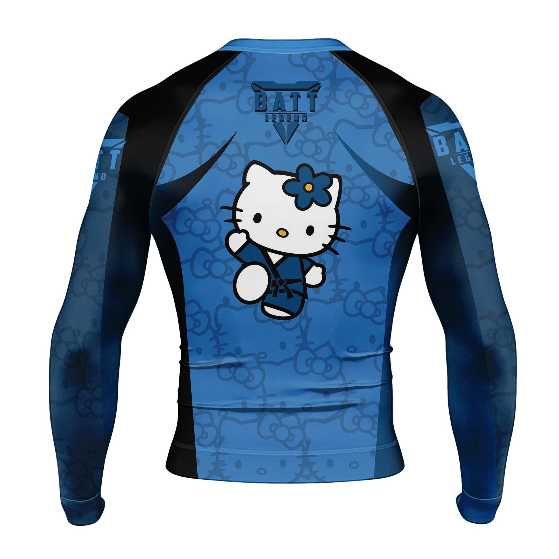 Hello Kitty Jiu Jitsu Blue Rash Guard