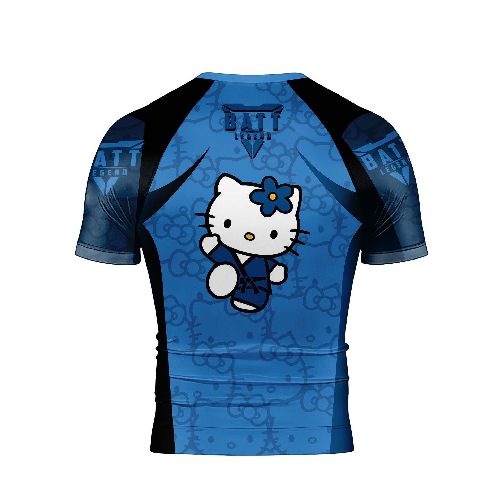 Hello Kitty Jiu Jitsu Blue Rash Guard
