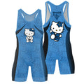 Hello Kitty Jiu Jitsu Blue Wrestling Singlet