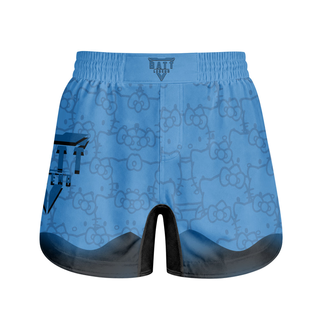Hello Kitty Jiu Jitsu Blue Grappling Shorts