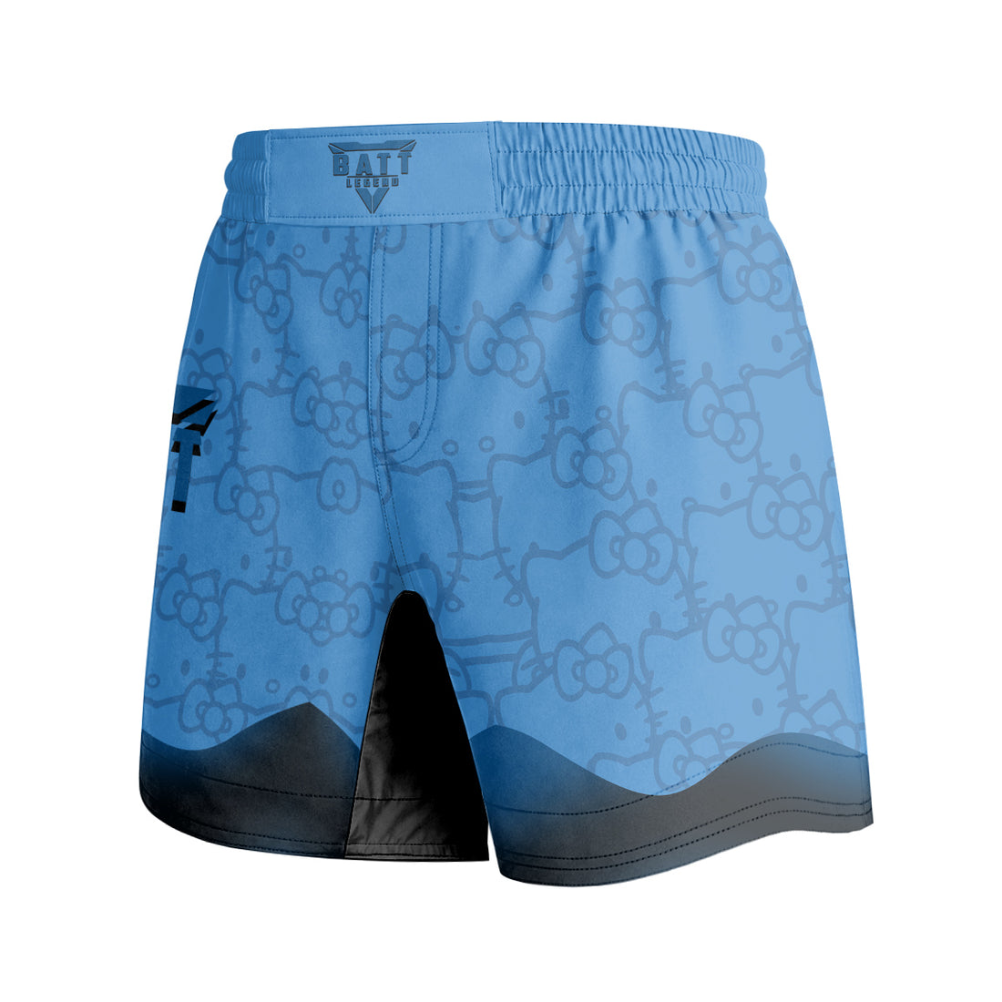 Hello Kitty Jiu Jitsu Blue Grappling Shorts