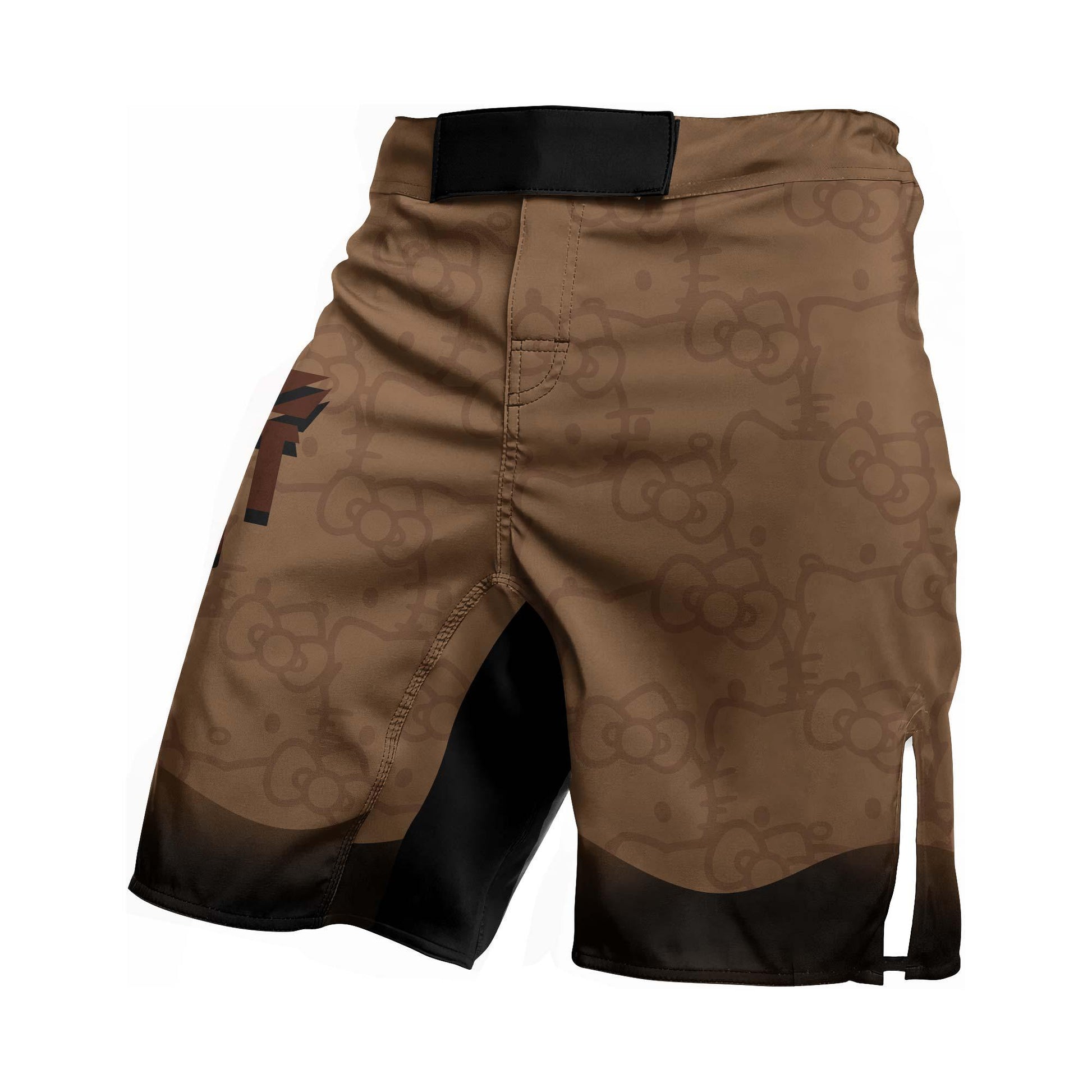Hello Kitty Jiu Jitsu Brown Fight Shorts