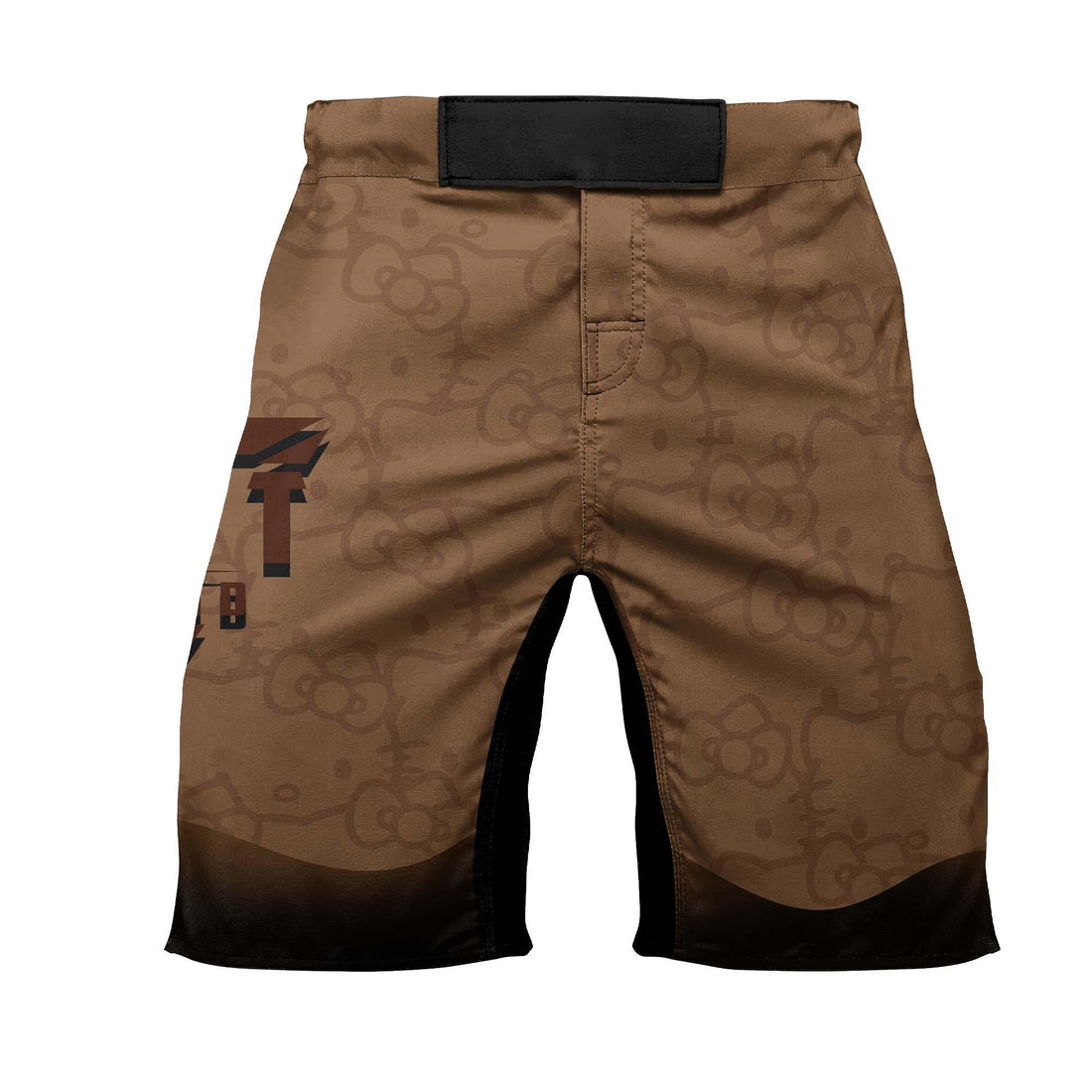 Hello Kitty Jiu Jitsu Brown Fight Shorts