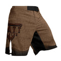Hello Kitty Jiu Jitsu Brown Fight Shorts