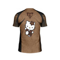 Hello Kitty Jiu Jitsu Brown Kids Rash Guard