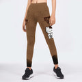 Hello Kitty Jiu Jitsu Brown Leggings