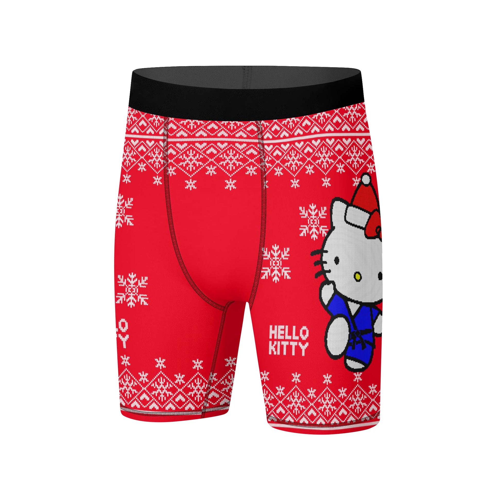 Hello Kitty Jiu Jitsu Christmas Compression Shorts