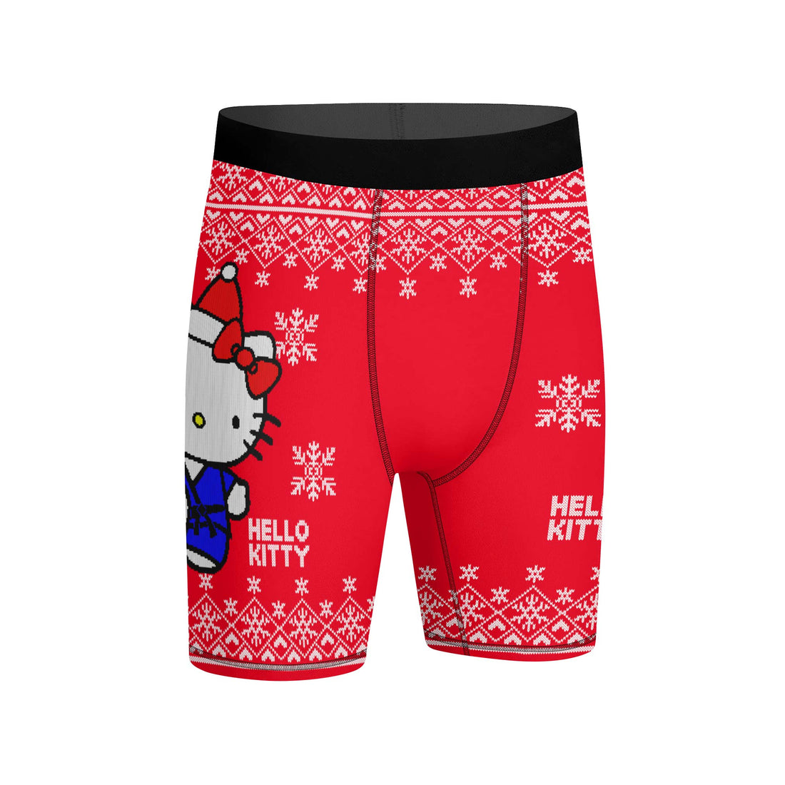 Hello Kitty Jiu Jitsu Christmas Compression Shorts