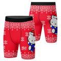 Hello Kitty Jiu Jitsu Christmas Compression Shorts