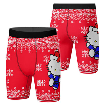 Hello Kitty Jiu Jitsu Christmas Compression Shorts