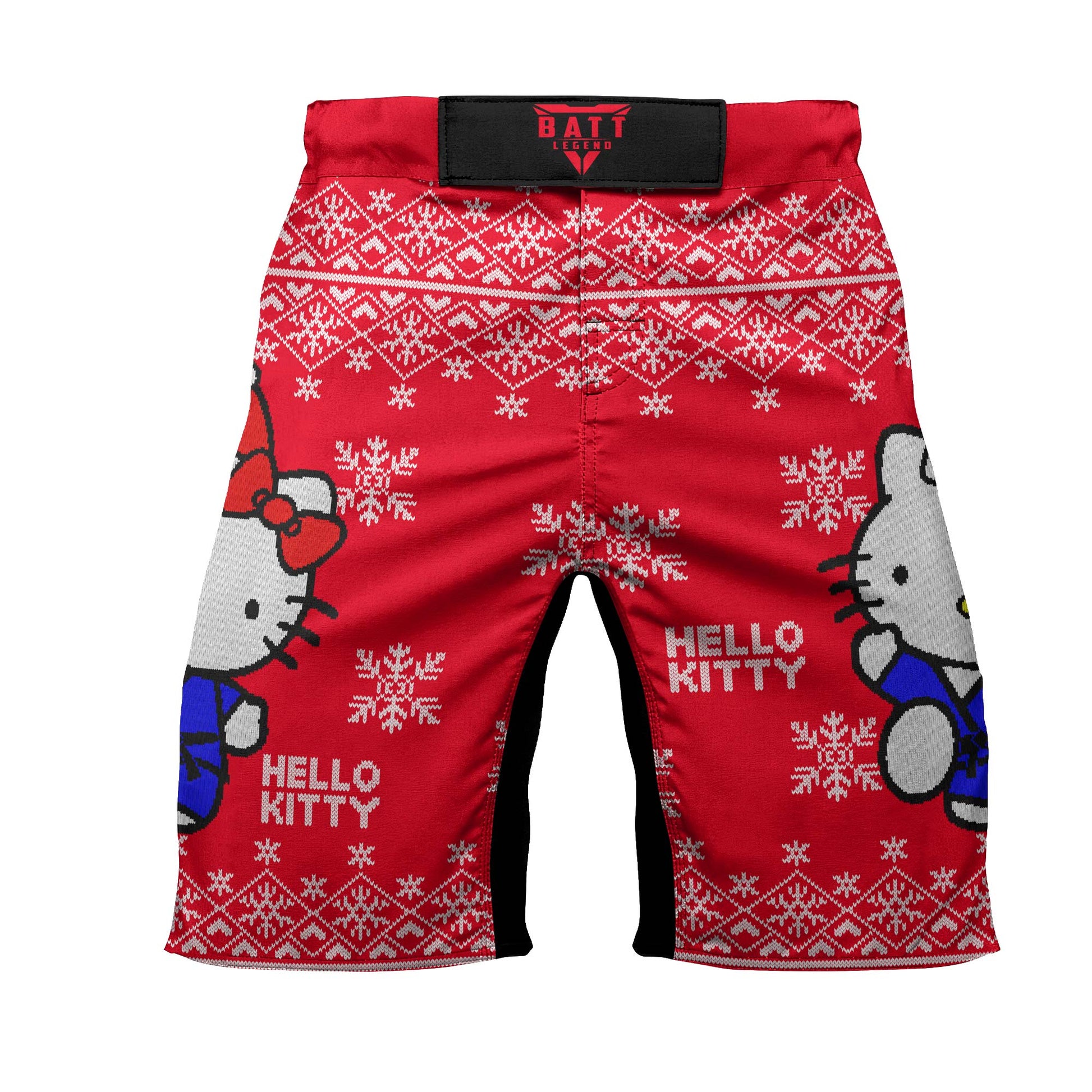 Hello Kitty Jiu Jitsu Christmas Fight Shorts