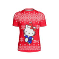 Hello Kitty Jiu Jitsu Christmas Kids Rash Guard