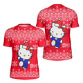 Hello Kitty Jiu Jitsu Christmas Kids Rash Guard