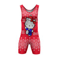 Hello Kitty Jiu Jitsu Christmas Wrestling Singlet