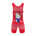 Hello Kitty Jiu Jitsu Christmas Wrestling Singlet