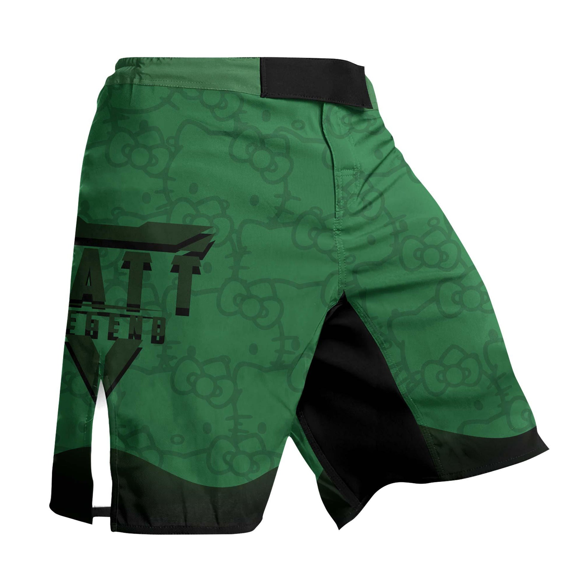 Hello Kitty Jiu Jitsu Green Fight Shorts