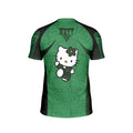 Hello Kitty Jiu Jitsu Green Kids Rash Guard