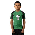 Hello Kitty Jiu Jitsu Green Kids Rash Guard