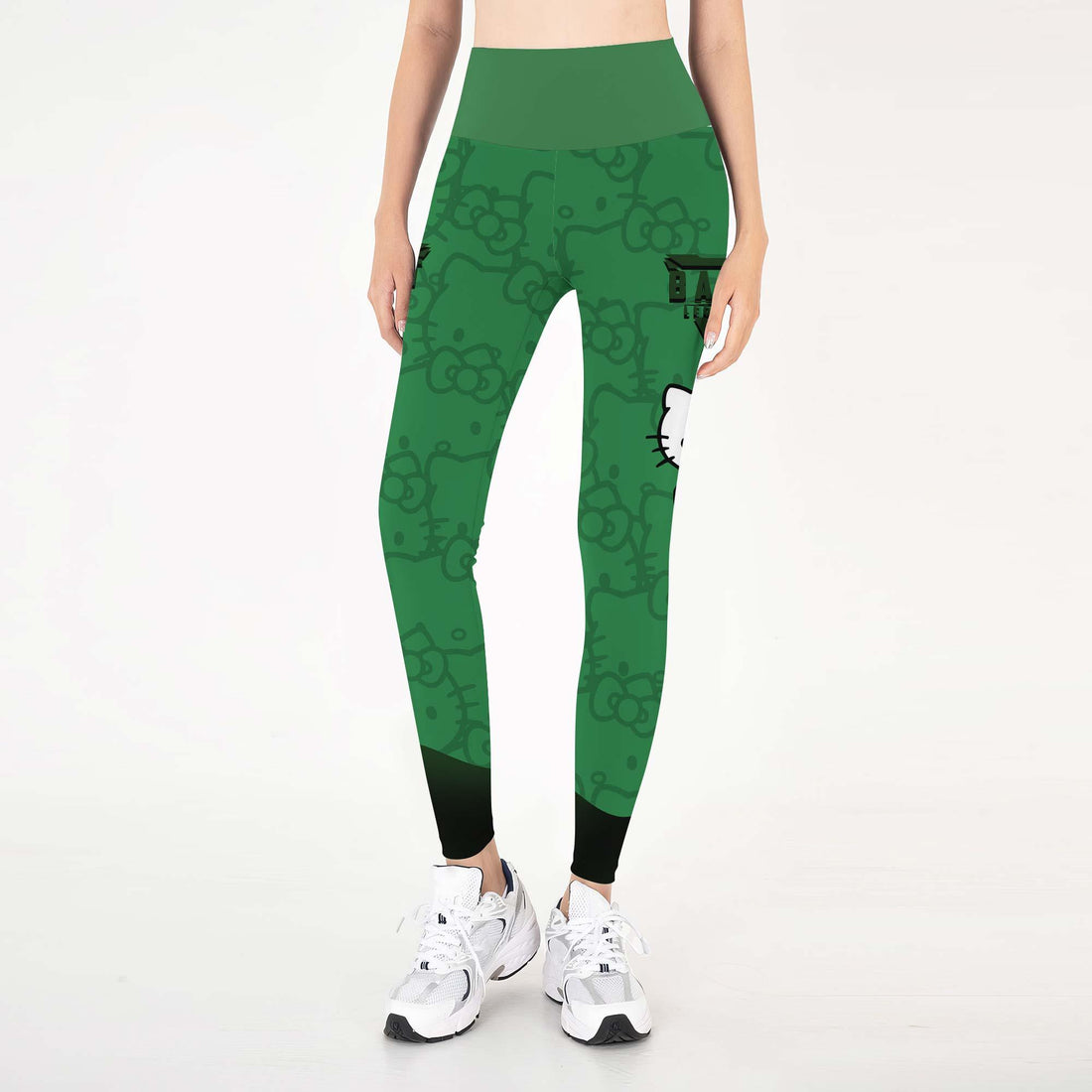Hello Kitty Jiu Jitsu Green Leggings