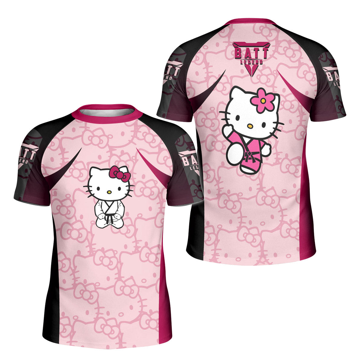 Hello Kitty Jiu Jitsu Kids Rash Guard