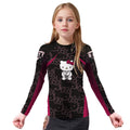 Hello Kitty Jiu Jitsu Magenta Kids Rash Guard