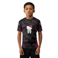 Hello Kitty Jiu Jitsu Magenta Kids Rash Guard