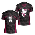 Hello Kitty Jiu Jitsu Magenta Kids Rash Guard