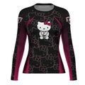Hello Kitty Jiu Jitsu Magenta Rash Guard