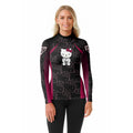 Hello Kitty Jiu Jitsu Magenta Rash Guard