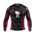 Hello Kitty Jiu Jitsu Magenta Rash Guard