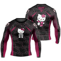 Hello Kitty Jiu Jitsu Magenta Rash Guard