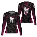 Hello Kitty Jiu Jitsu Magenta Rash Guard