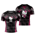 Hello Kitty Jiu Jitsu Magenta Rash Guard