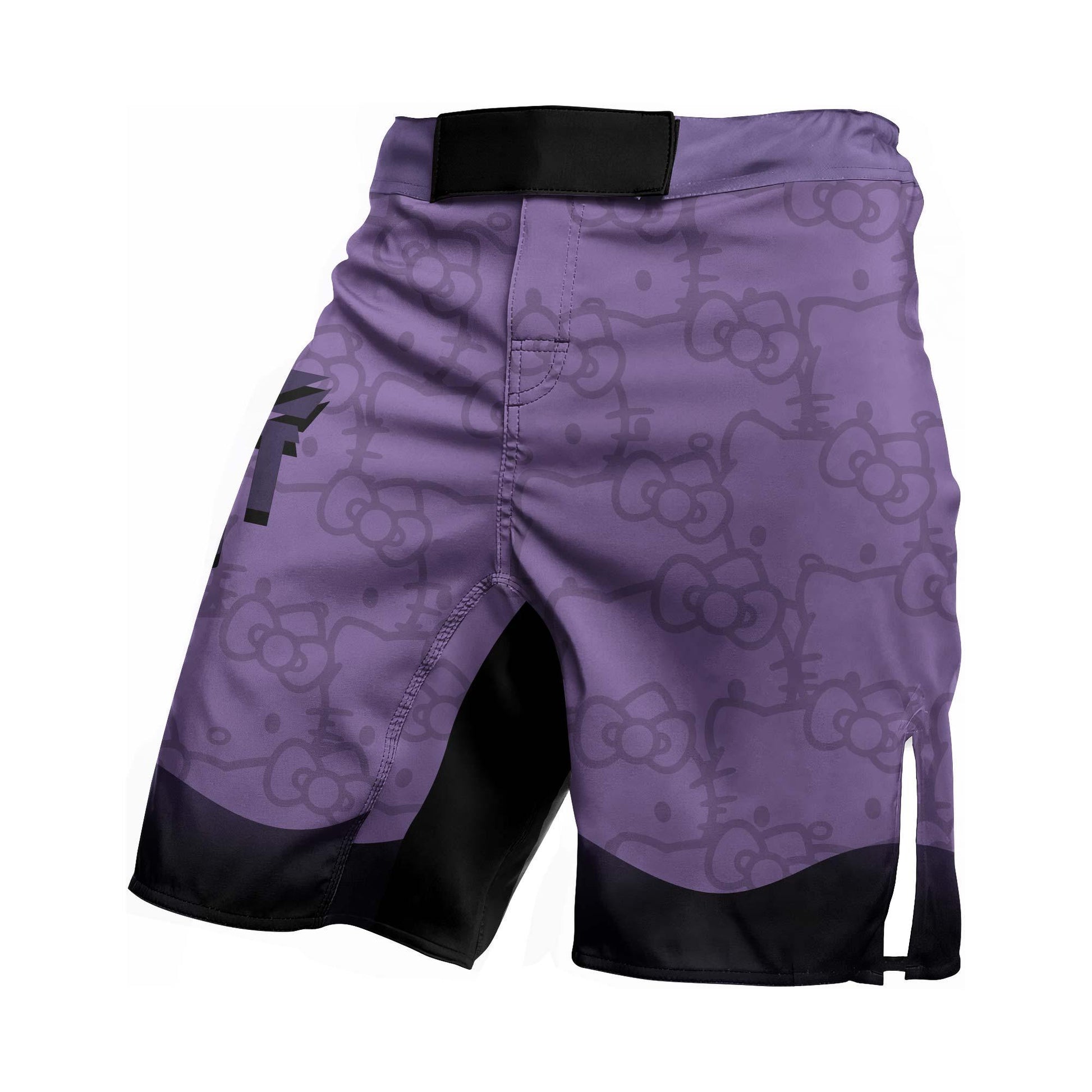 Hello Kitty Jiu Jitsu Purple Fight Shorts