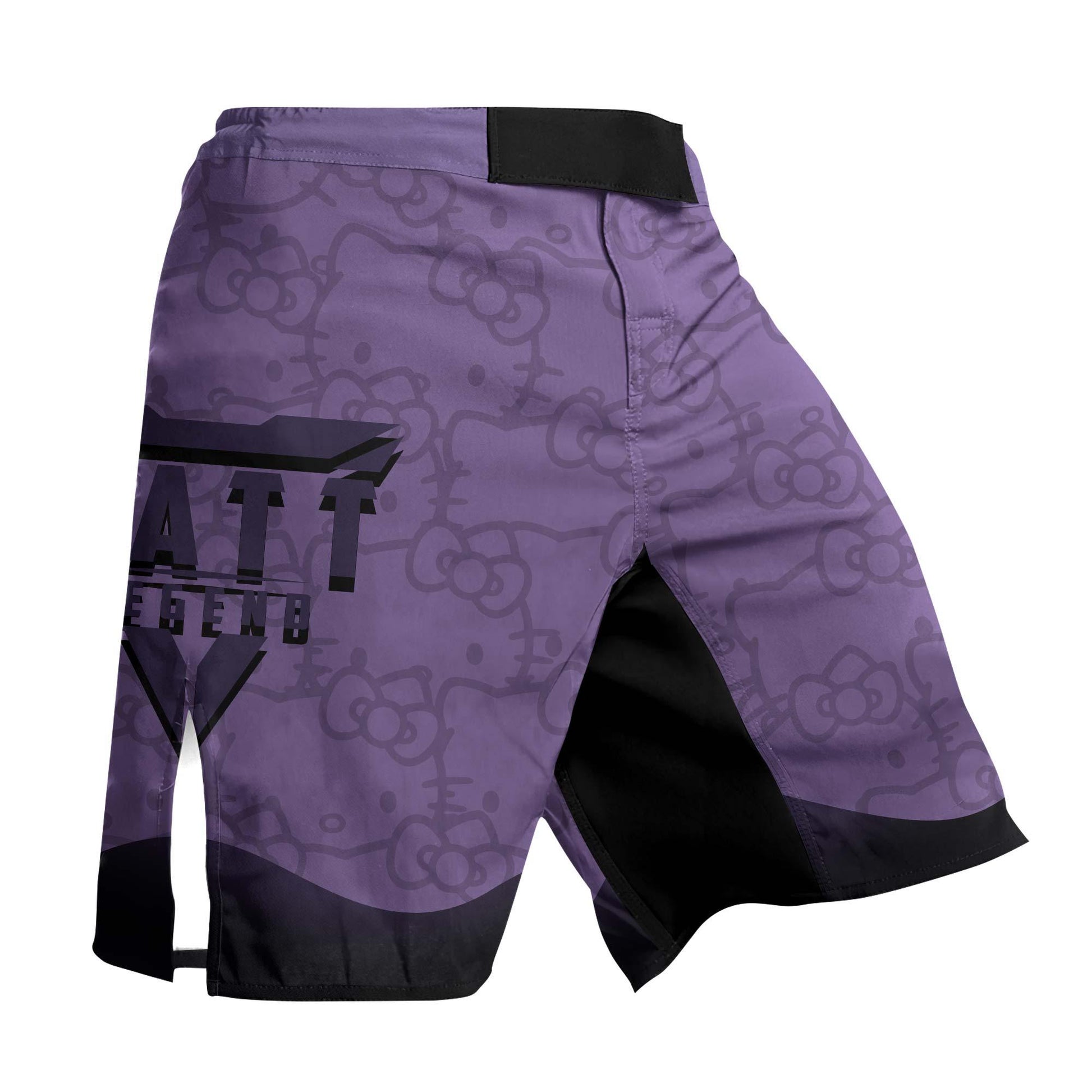 Hello Kitty Jiu Jitsu Purple Fight Shorts