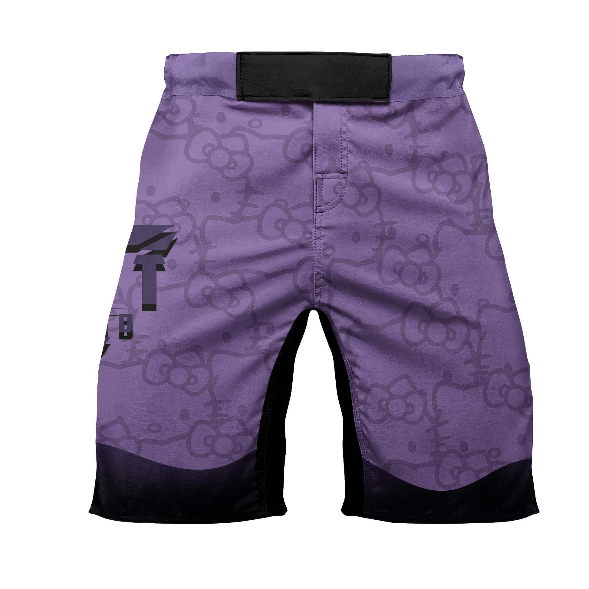 Hello Kitty Jiu Jitsu Purple Fight Shorts