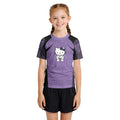 Hello Kitty Jiu Jitsu Purple Kids Rash Guard