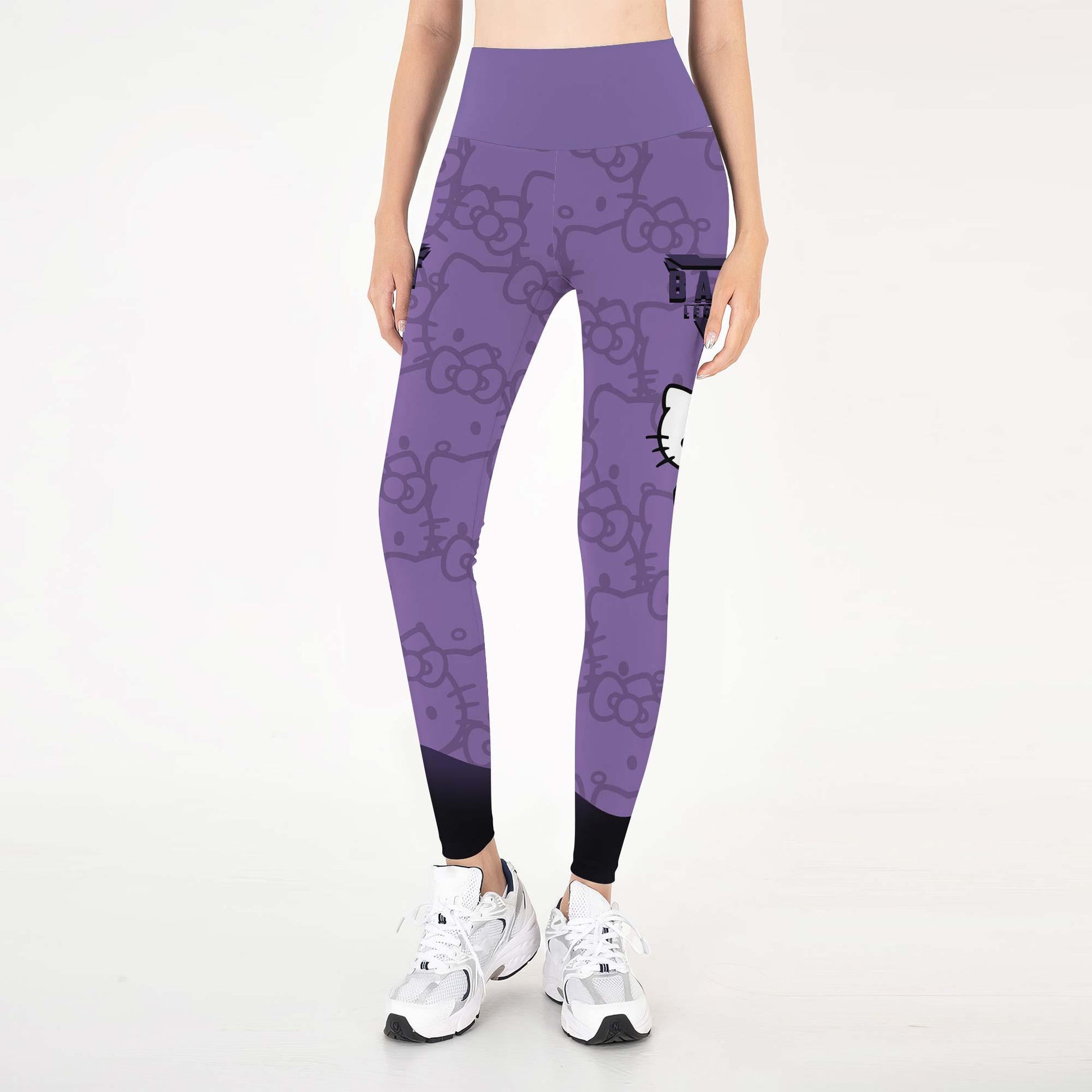 Hello Kitty Jiu Jitsu Purple Leggings