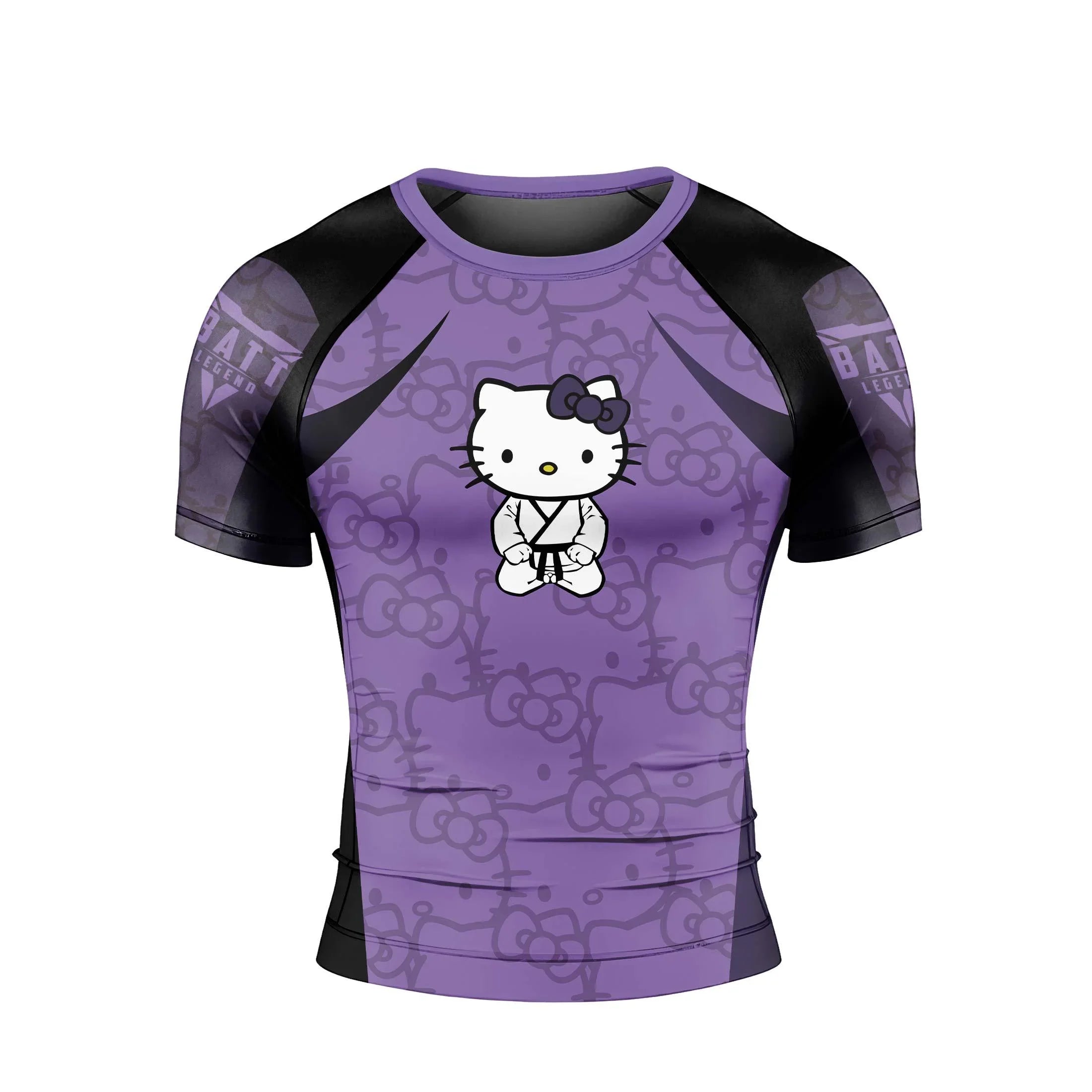 Hello Kitty Jiu Jitsu Purple Rash Guard | Athletic Wear